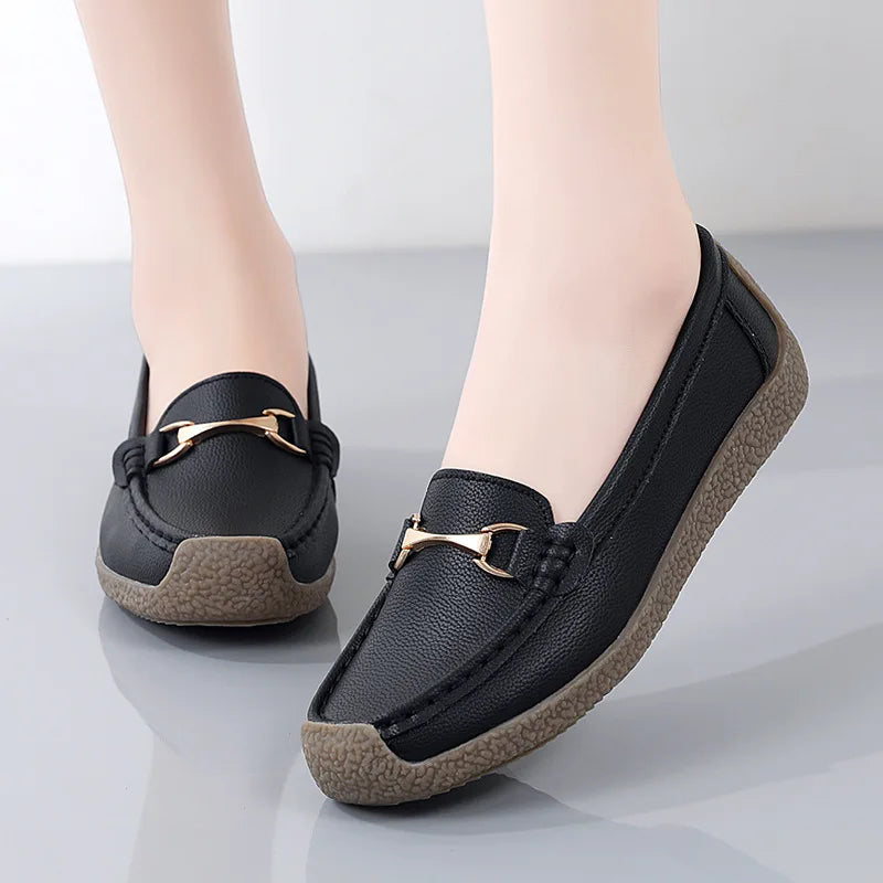 Elegante und stützende orthopädische Ballerinas