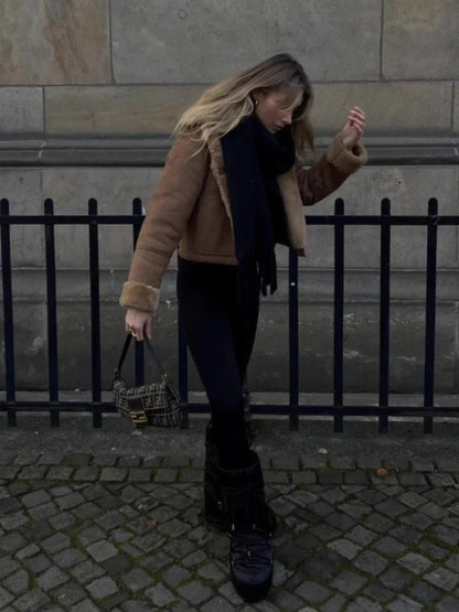 Klassisch gestaltete Jacke