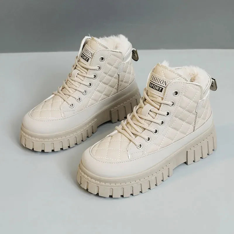 Lässige und stützende orthopädische Stiefel