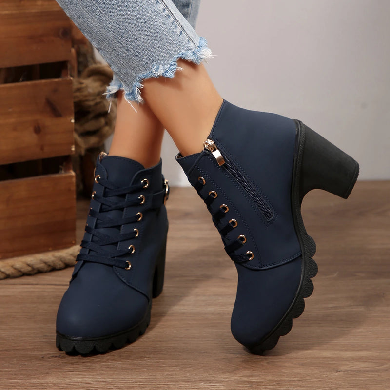 Elegante und stützende orthopädische Stiefel