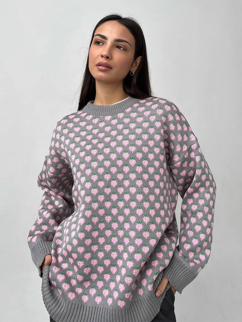 Poliert und verspielt Pullover