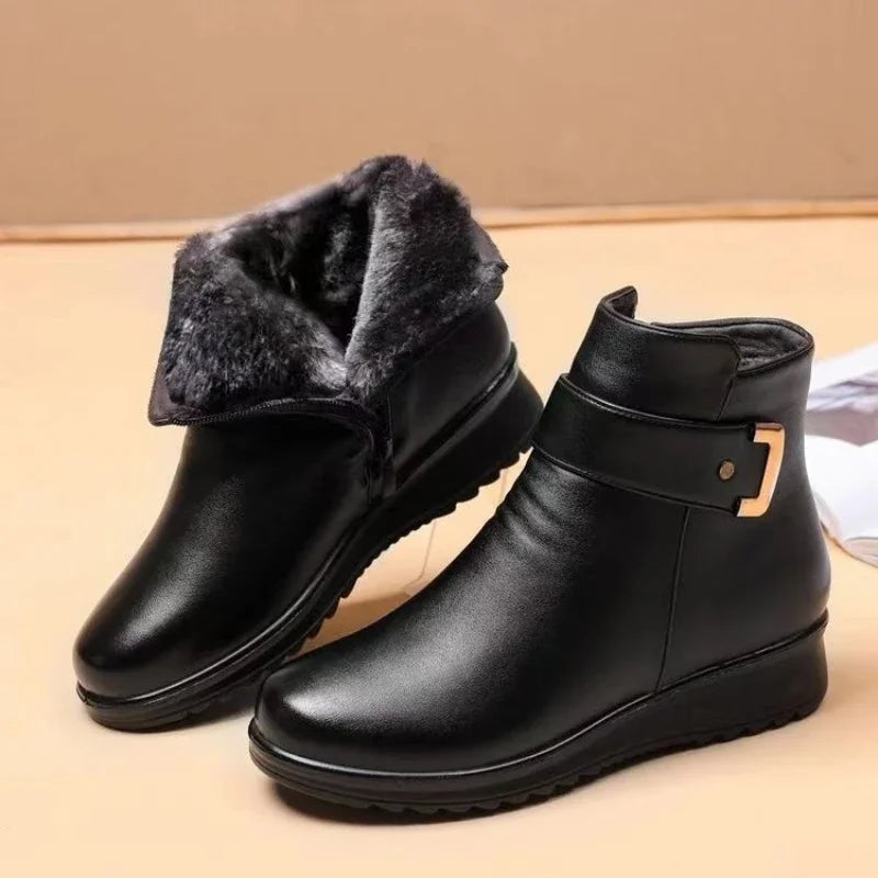 Stützende und stilvolle orthopädische Stiefel
