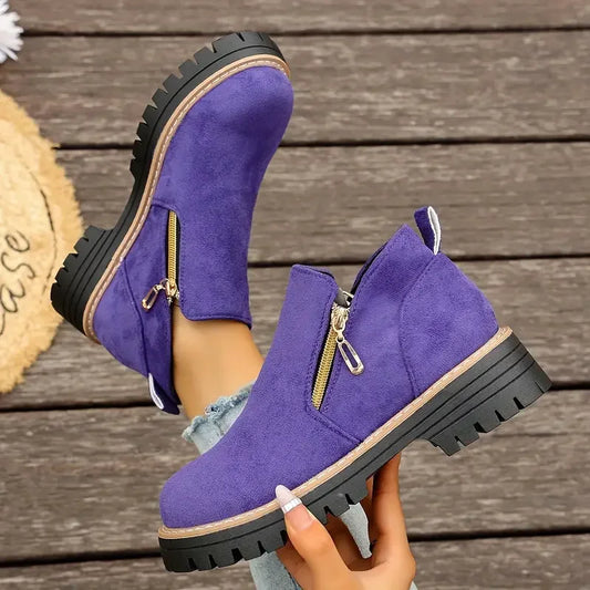 Lässige und stützende orthopädische Stiefel