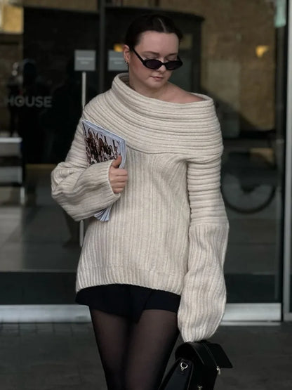 Zeitloser Vintage-Stil Pullover