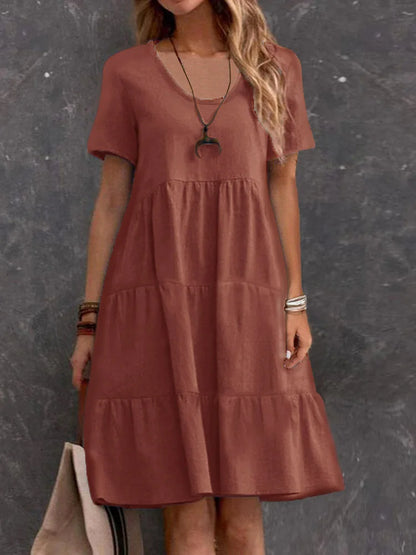 Lebendig und einzigartig Kleid