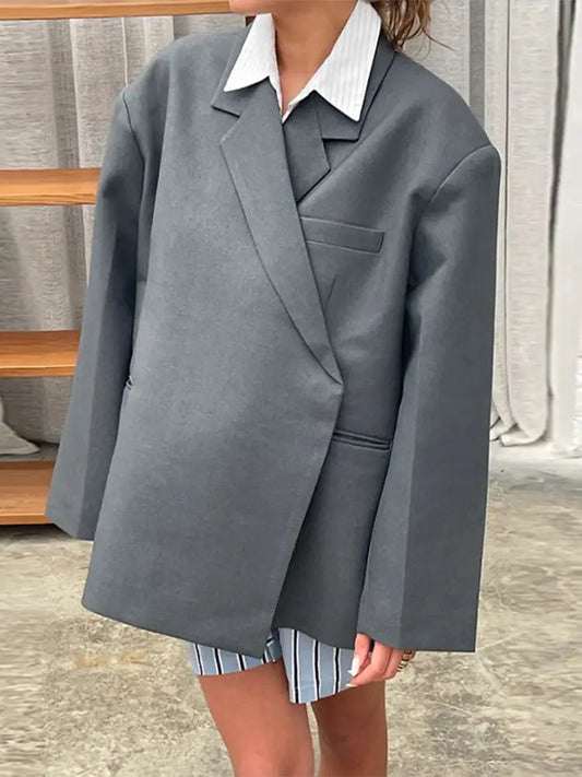MW | Übergroßer Blazer mit einem Twist