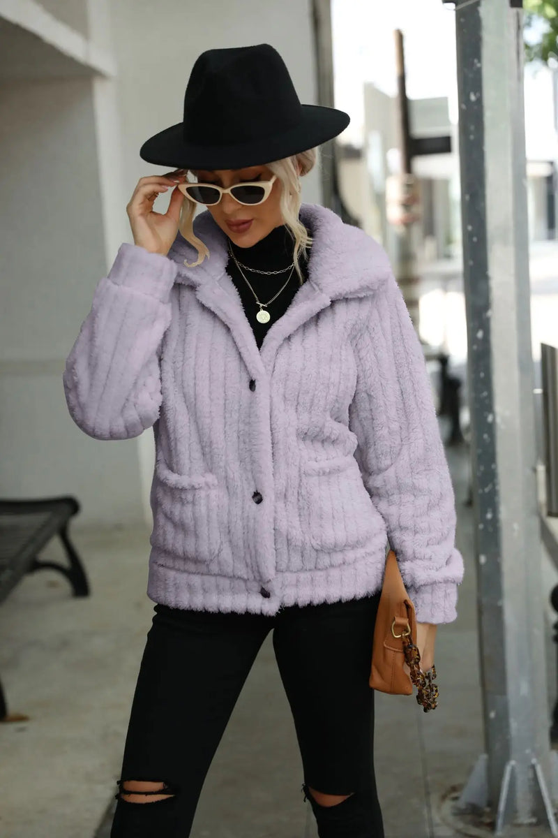 Anmutig gestaltete Jacke