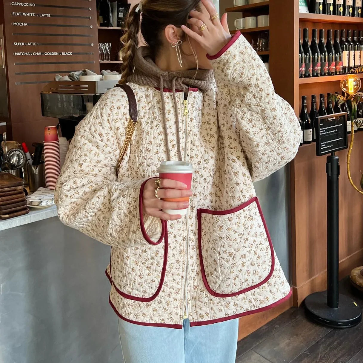 Luxuriös und anmutig Jacke