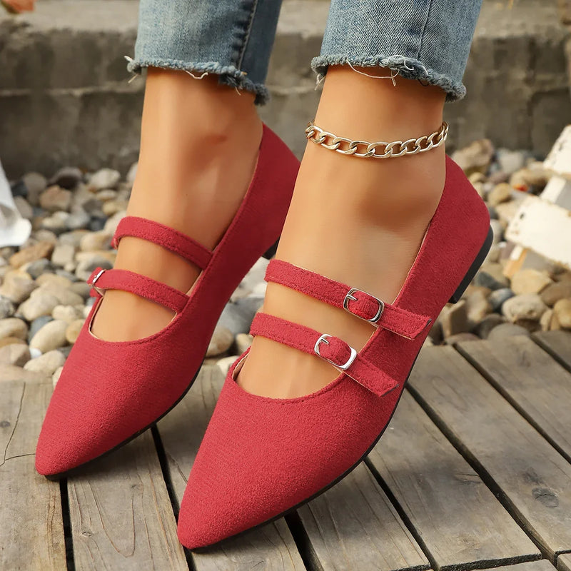 Elegante und stützende orthopädische Ballerinas