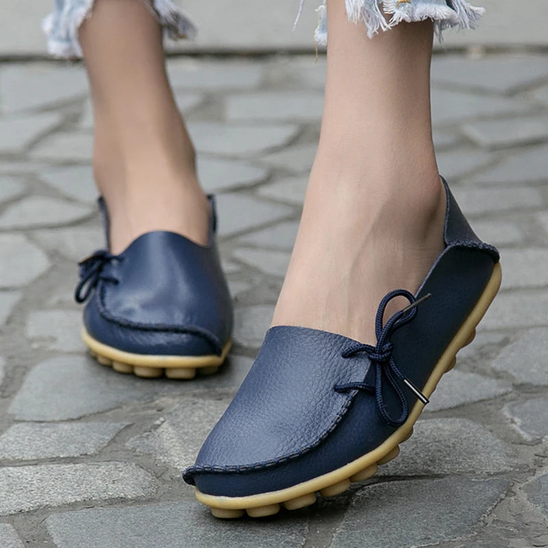 Modische und stützende orthopädische Ballerinas