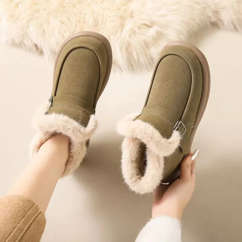 Lässige und stützende orthopädische Stiefel