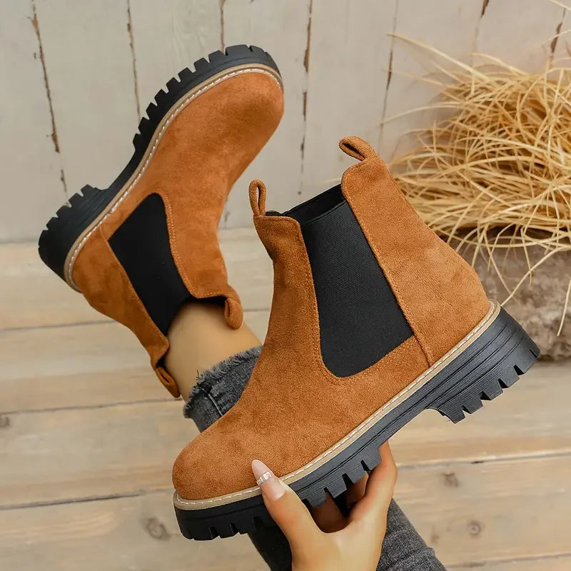 Elegante und stützende orthopädische Stiefel