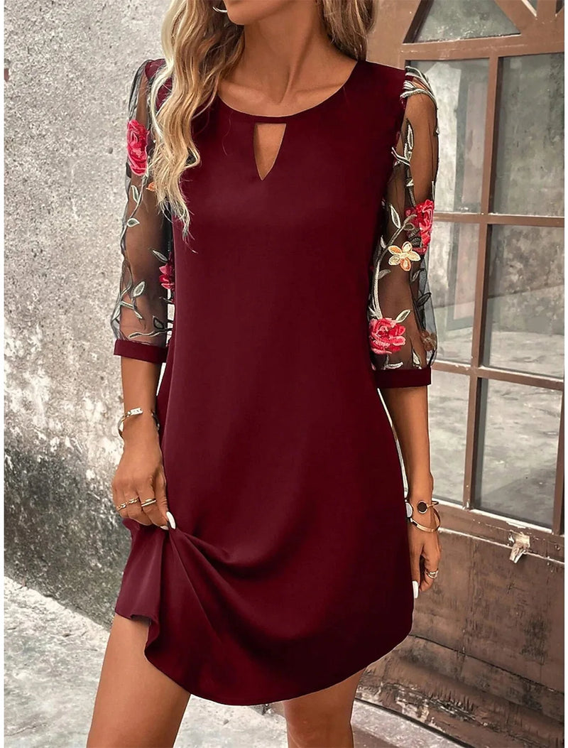 Raffiniert und strahlend Kleid