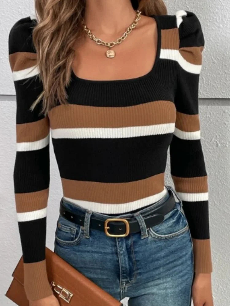 Raffiniert und strahlend Pullover