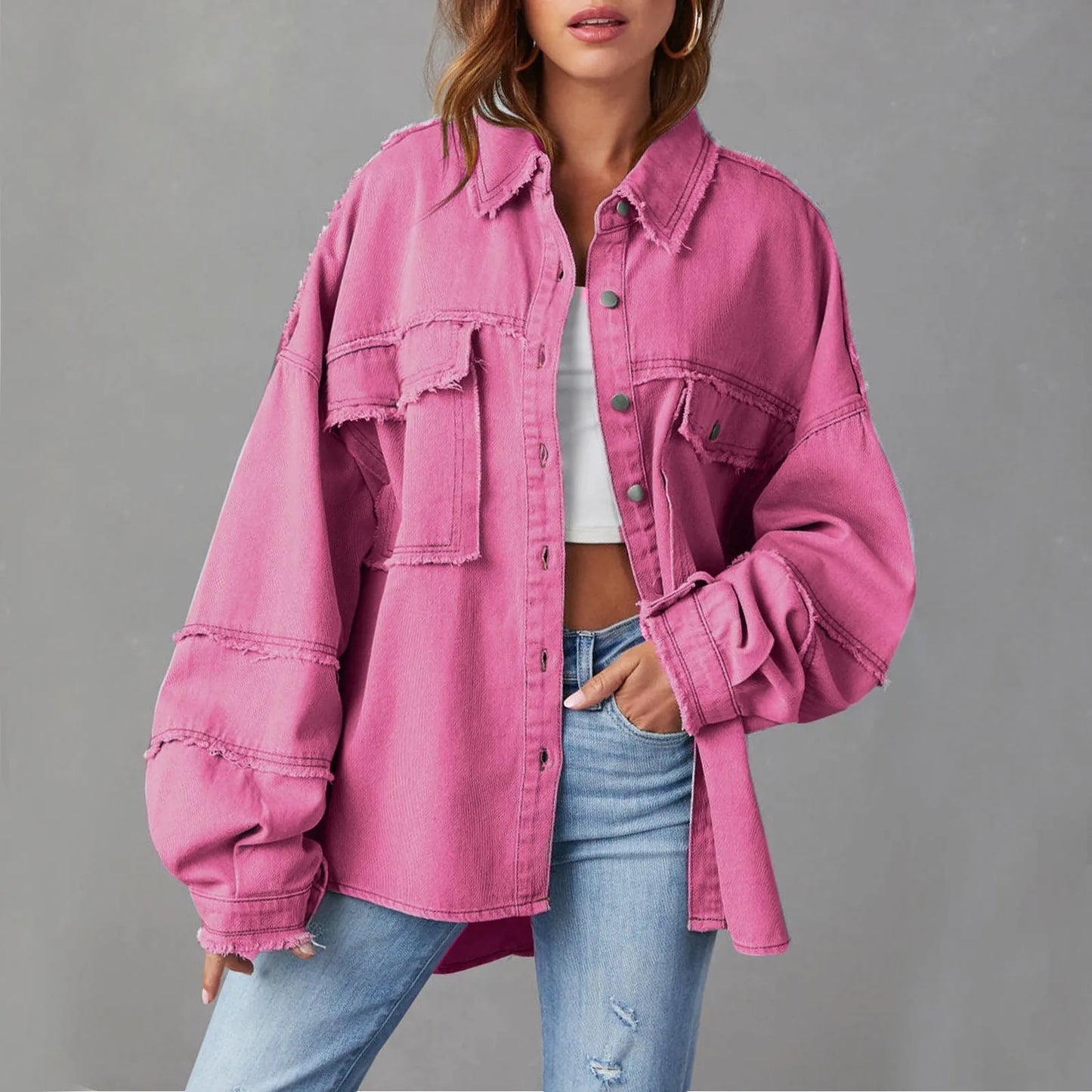 Durchdacht gestaltete Jacke