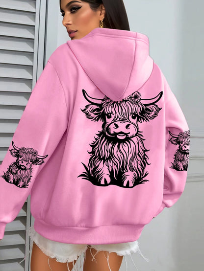 Luxuriös und anmutig Kapuzenpullover