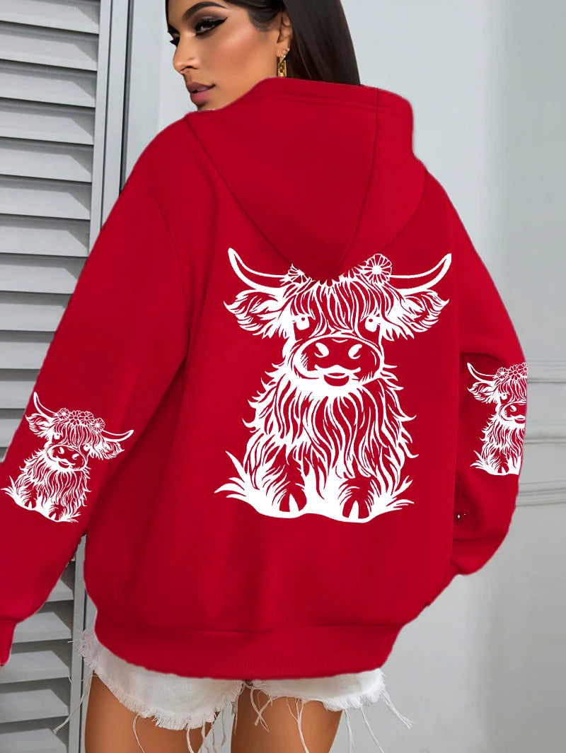 Luxuriös und anmutig Kapuzenpullover