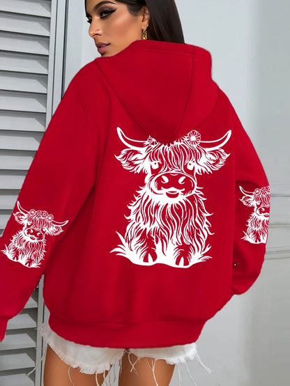 Luxuriös und anmutig Kapuzenpullover