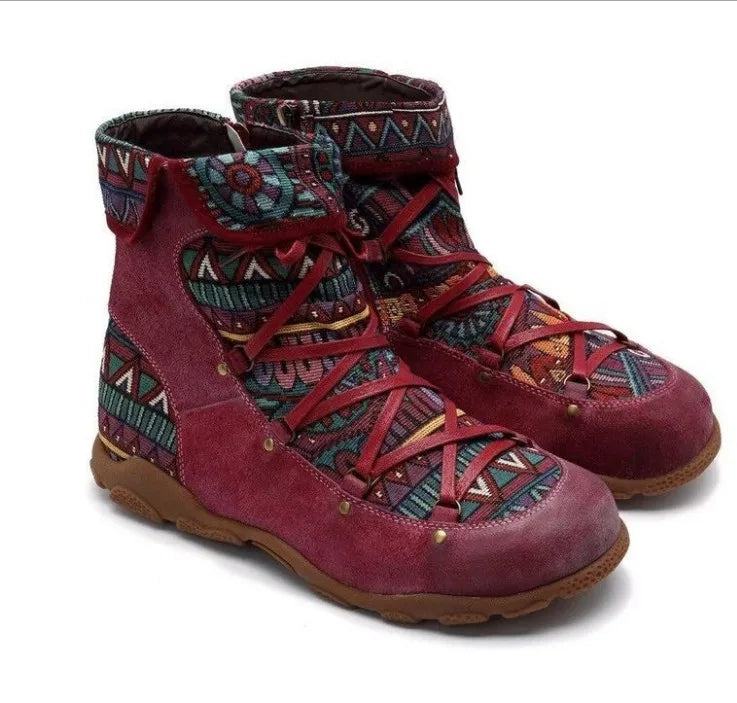 Stützende und trendige orthopädische Stiefel