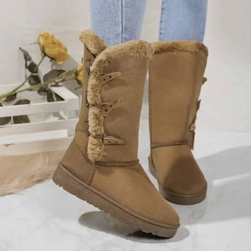 Stützende und trendige orthopädische Stiefel