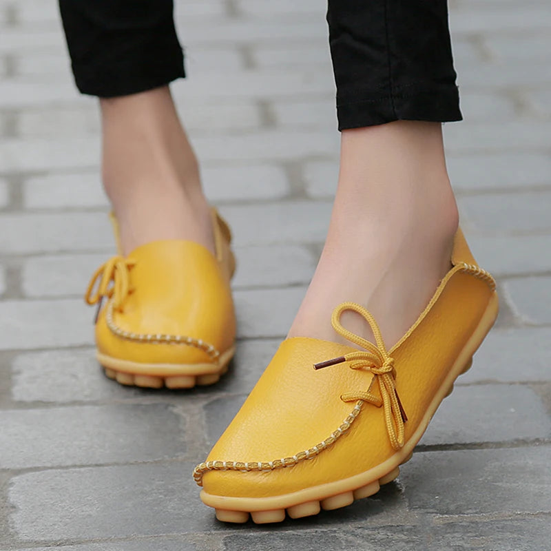 Modische und stützende orthopädische Ballerinas