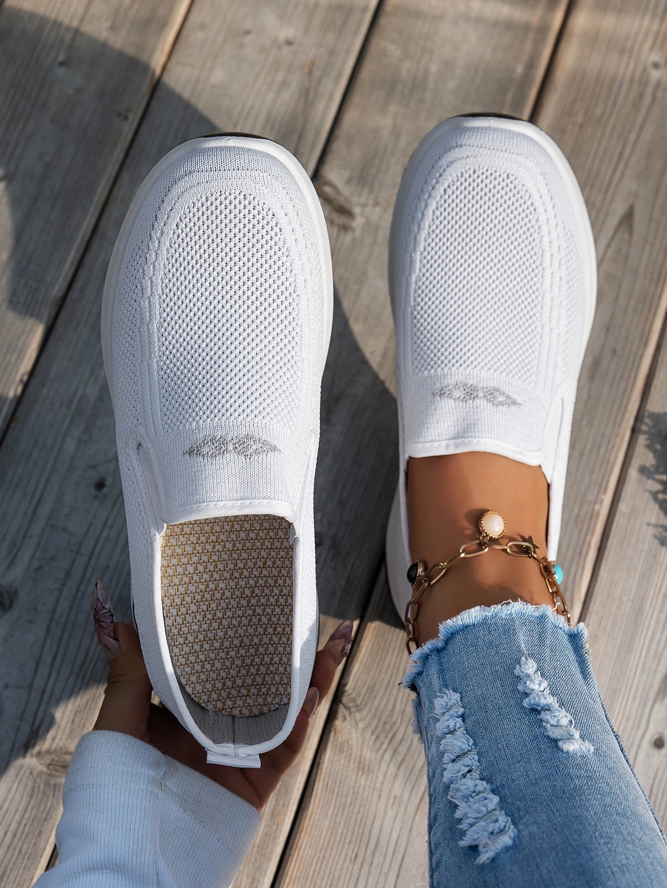 Lässige und stützende orthopädische Schuhe