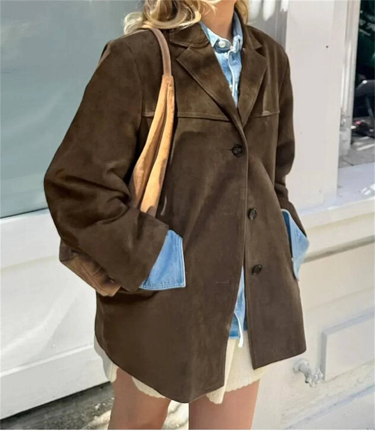 Klassisch gestaltete Jacke
