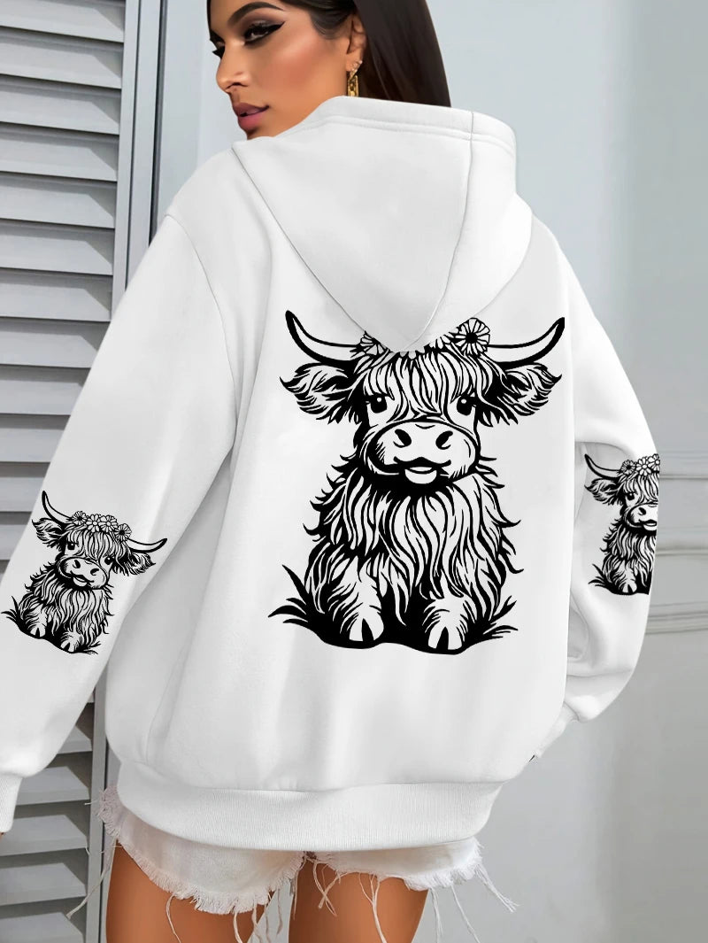 Luxuriös und anmutig Kapuzenpullover