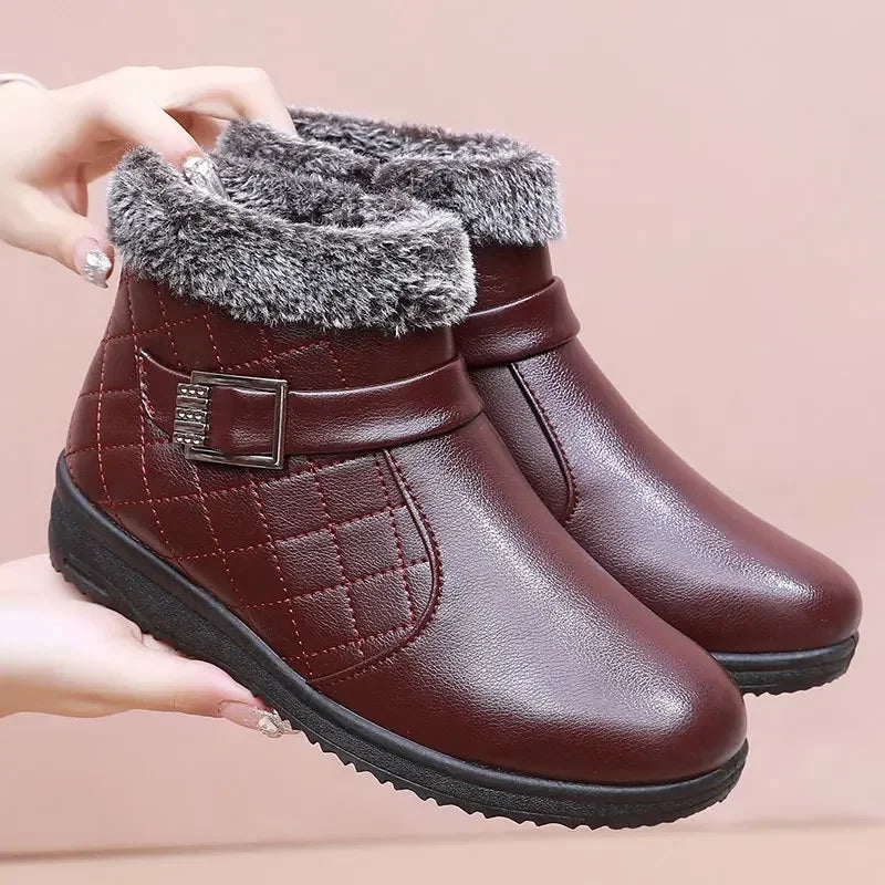 Lässige und stützende orthopädische Stiefel