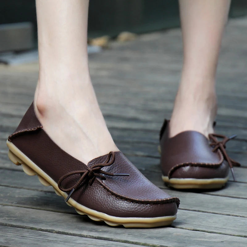 Modische und stützende orthopädische Ballerinas