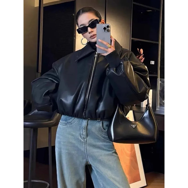 Anmutig gestaltete Jacke