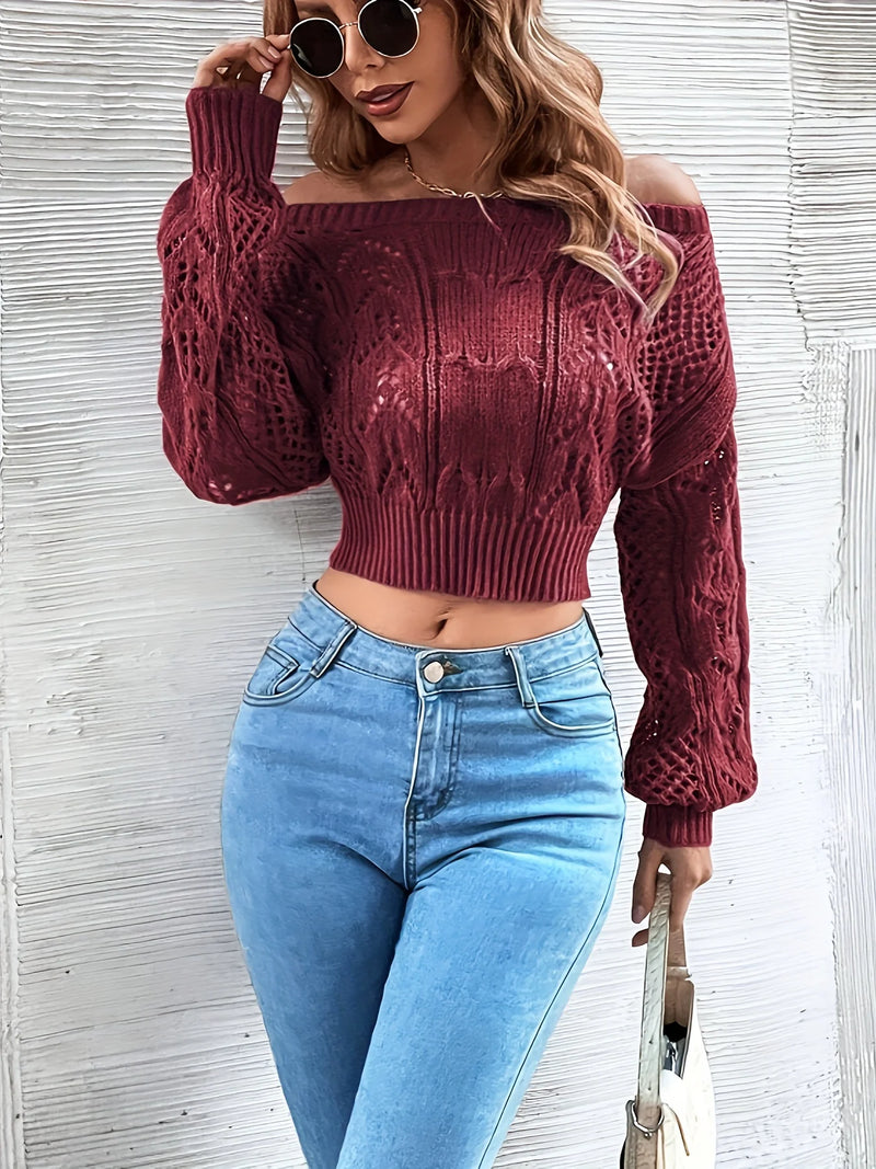Raffiniert und strahlend Pullover