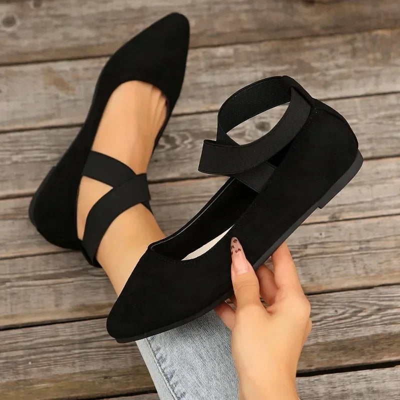 Stützende und stilvolle orthopädische Ballerinas