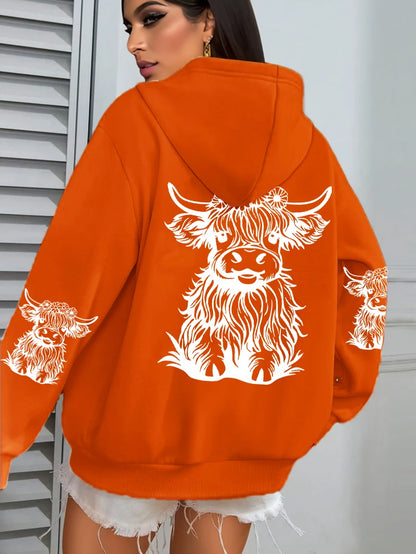 Luxuriös und anmutig Kapuzenpullover