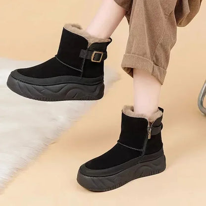 Lässige und stützende orthopädische Stiefel