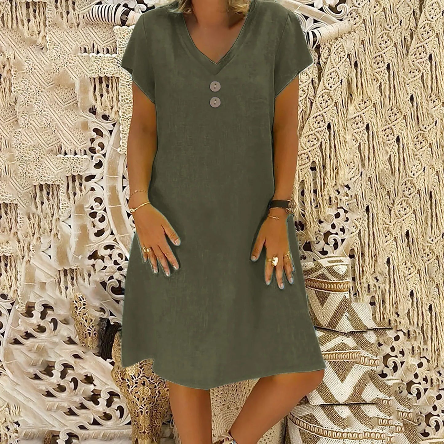 Luxuriös und anmutig Kleid