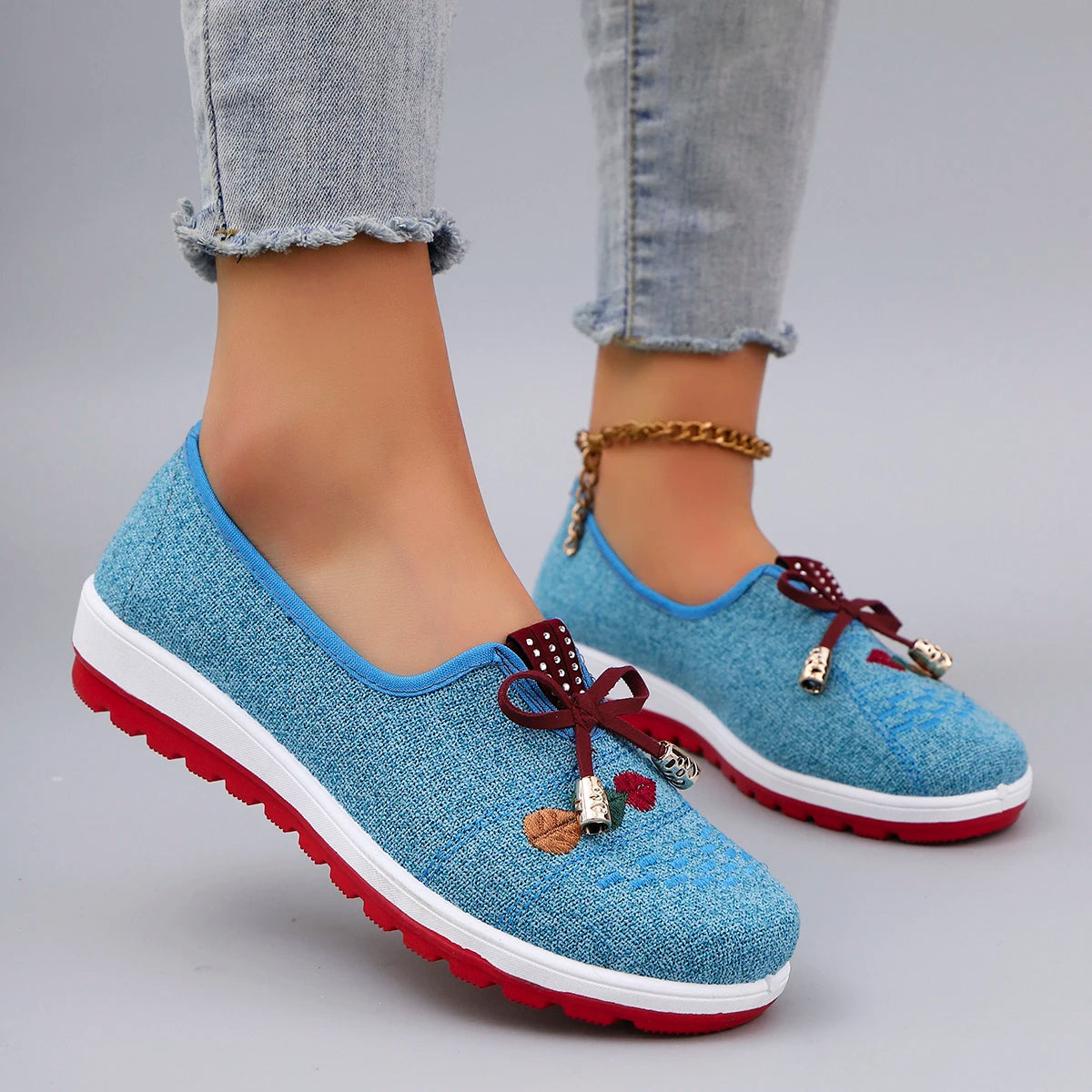 Stützende und trendige orthopädische Schuhe