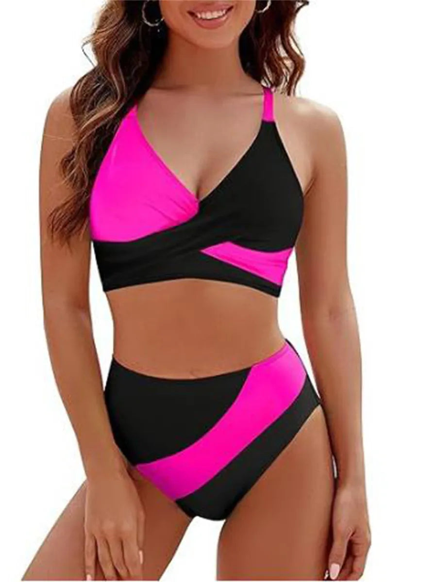 Poliert und verspielt Bikini