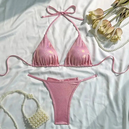 Beautifully Finished Bathing Suit in a Timeless Design