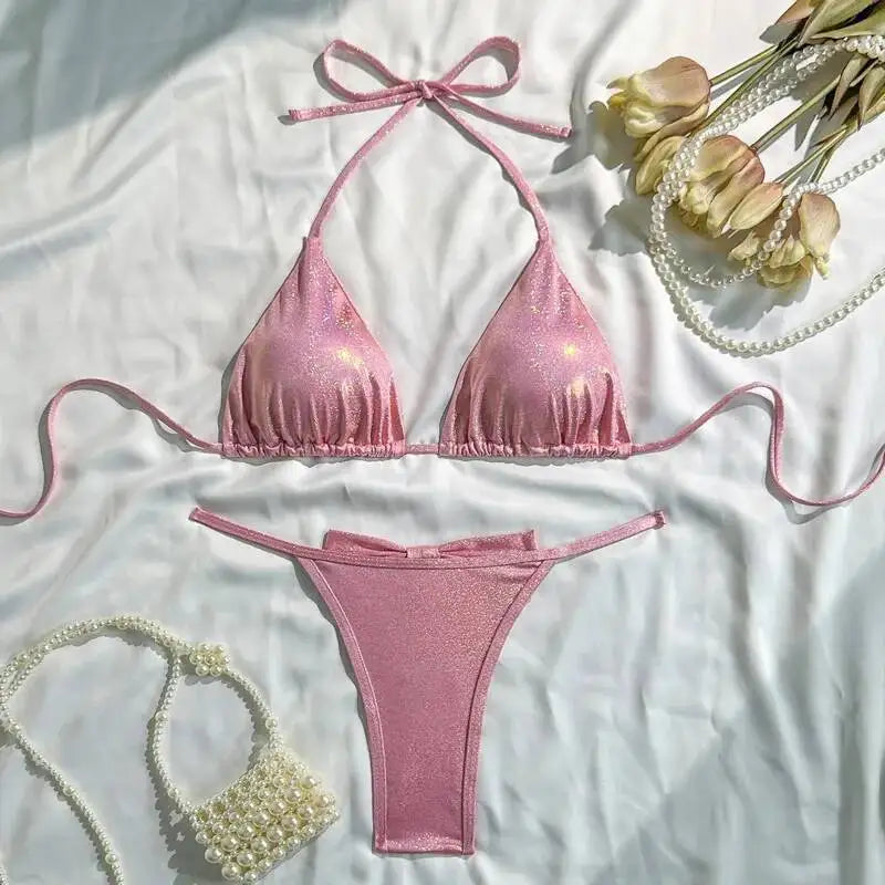 Beautifully Finished Bathing Suit in a Timeless Design