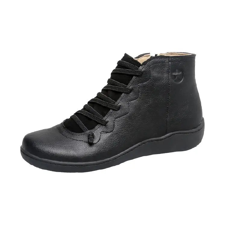Lässige und stützende orthopädische Stiefel
