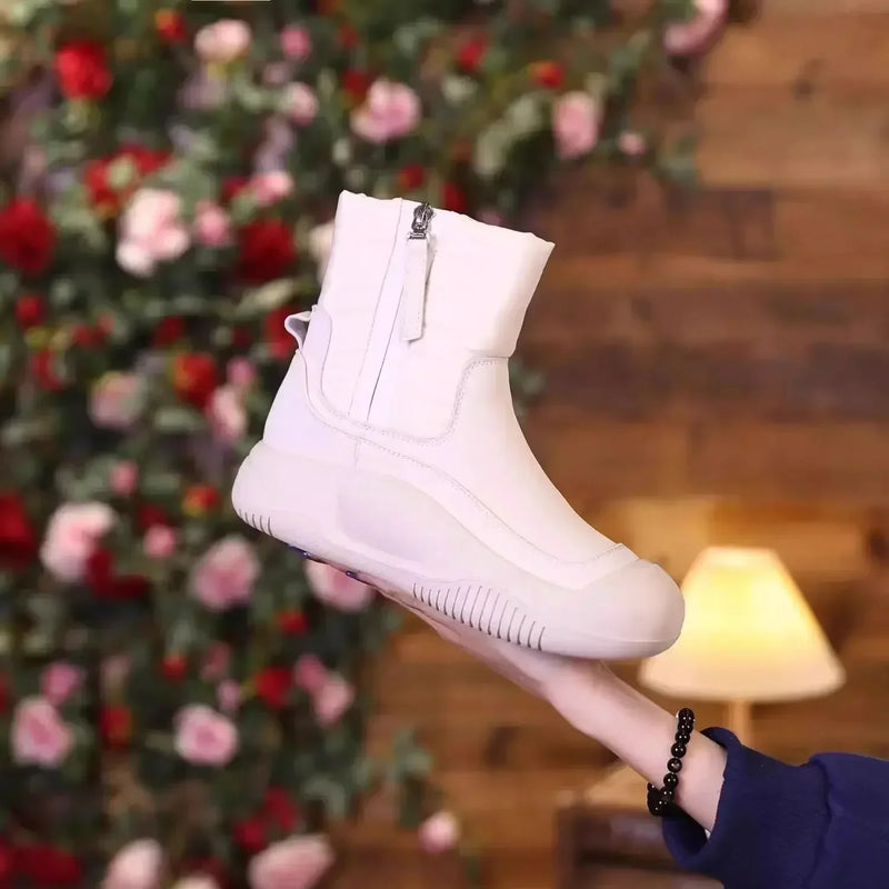 Stützende und stilvolle orthopädische Stiefel
