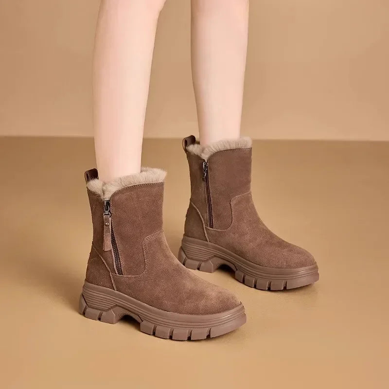 Elegante und stützende orthopädische Stiefel