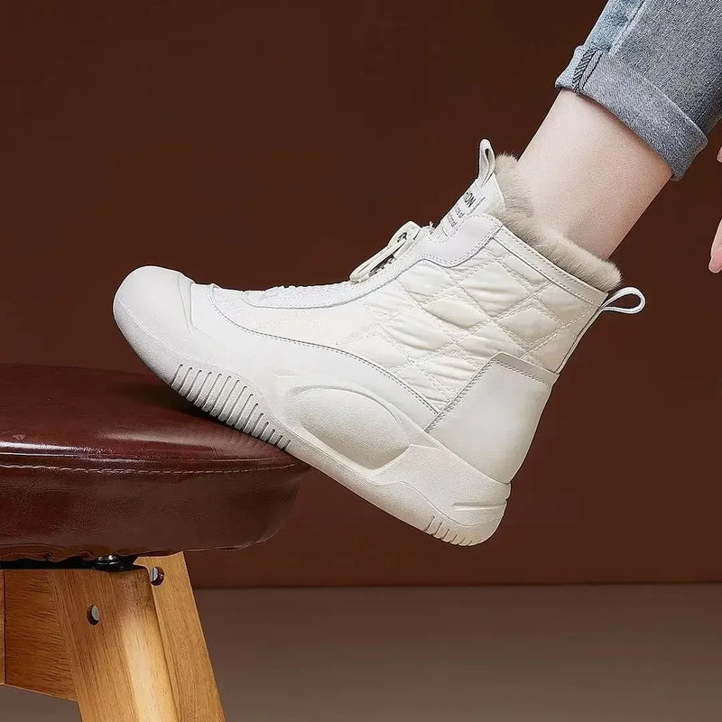 Lässige und stützende orthopädische Stiefel