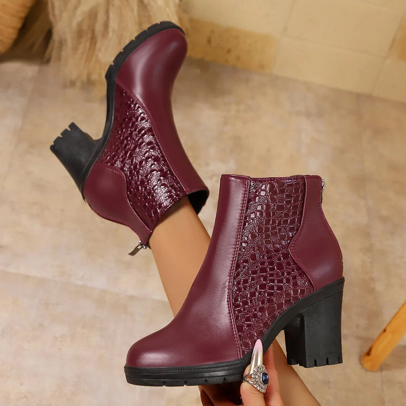 Bequeme und modische orthopädische Stiefel