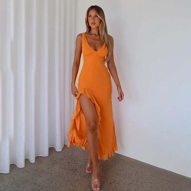 Schlank und modern Kleid