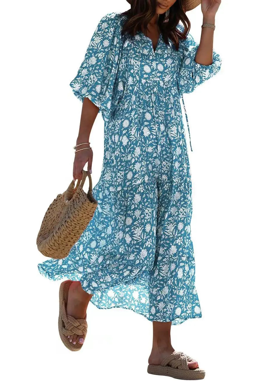 Schlank und modern Kleid
