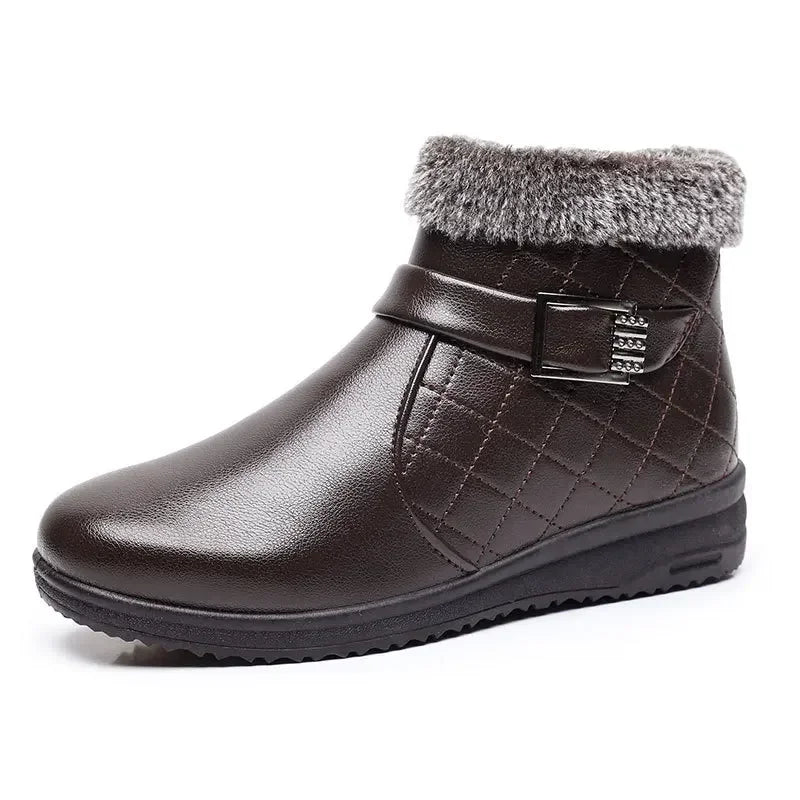 Lässige und stützende orthopädische Stiefel