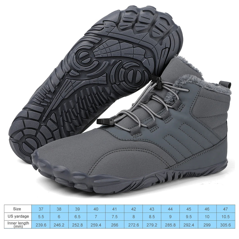 Stützende und trendige orthopädische Stiefel