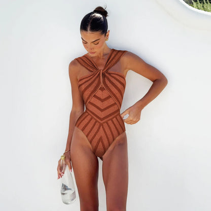 Finely Styled Bathing Suit With a Classic Look